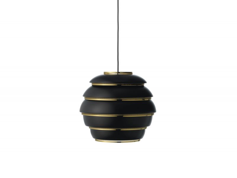 A331 Beehive Hängeleuchte Schwarz Artek QUICK SHIP